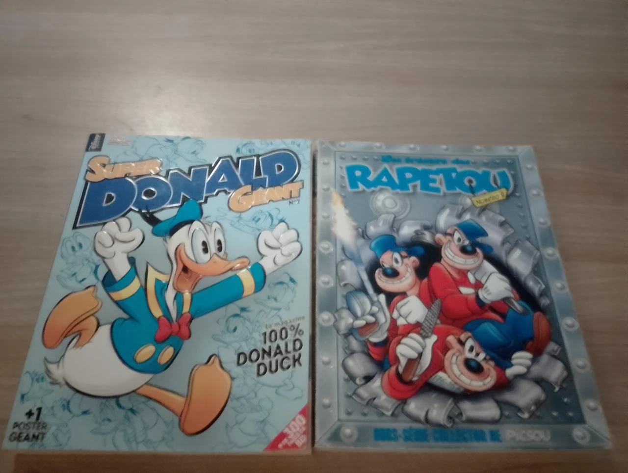 Les trésors des Rapetou n°2, suepr donald géant avec le poster n°2 lot de 2 (of